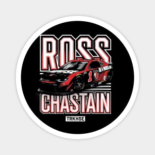 Ross Chastain Trackhouse Black Car Magnet